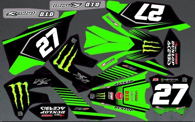 kit deco - kx - kxf - monster - 250 - 450 - 2026 - 2025 - 2024 - 2023 - stickers- graphics -