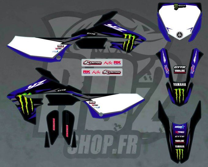 kit deco - monster - yz 65 - yz65 - yamaha - 2019 - 2020 - 2021 -2022 -2023 - 2024 - 2025 -2026 - gr