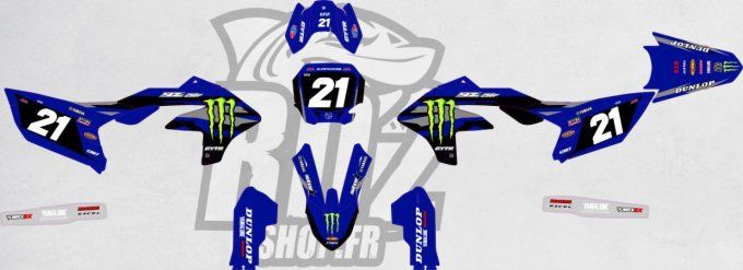 KIT DECO - monster - yzf 250 - yzf 450 - 2024 - 2025 - 2026 - team - graphics - usa - mxgp - mx2 -