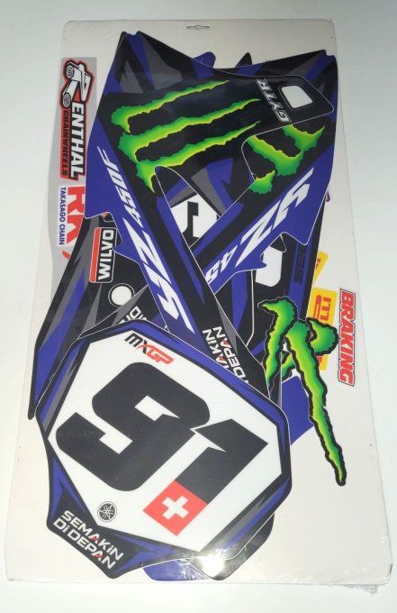 Kit Déco OFFICIEL Jeremy SEEWER YAMAHA YZF 250 / 450  ( 2024 )