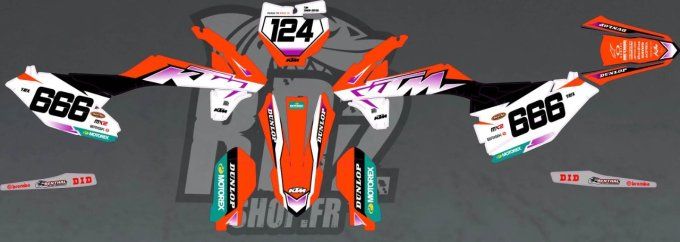 kit deco - origine - violet - ktm - sx - 85 - sx85 - 2022  - 2020 - 2021 - 2023 - 2024 - 2025 - 2019