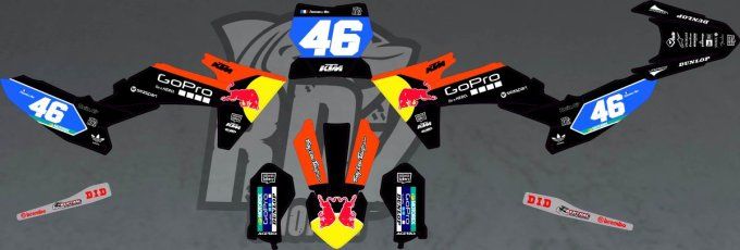 kit deco - perso - aotocollants -ktm - 50 - 65- SX- 2024 - 2025 -2026-2027-