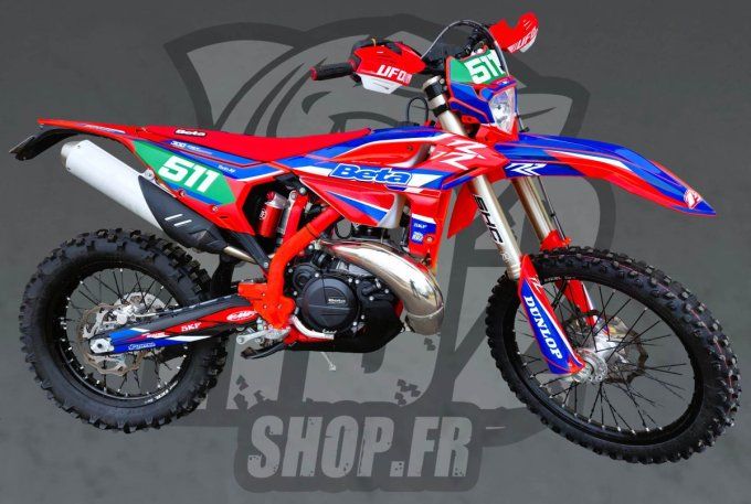 kit deco - perso - beta - rd2 - xpro - race - rr - 2027 - 2026 - 2025 -2024- france - bleu - rouge -