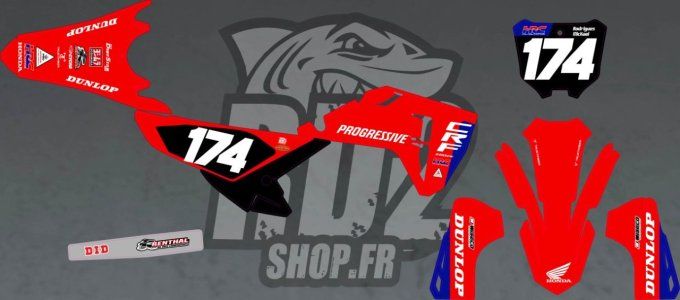 kit deco - perso hrc - CRF -450 - 2025 - CRF- 250- 2026 -graphics -