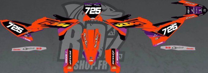 kit deco- perso- ktm - 2026 - 2025 - 2024 - 2026 - origine -sxf - sx - exc - excf -