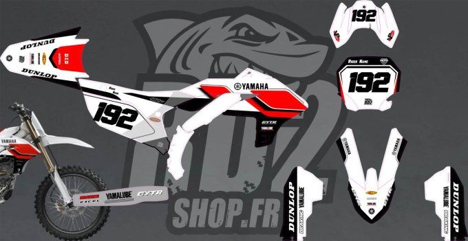 kit deco - perso - limited - edition- YZF-450-250-yamaha-2023-2024-2025-2026-rouge - stickers-