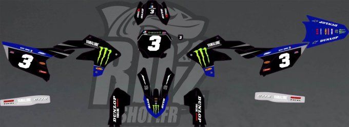 kit deco - perso- monster - yamaha - 250 - 450 - yzf - 2027 - 2026 - 2025 - 2024 -2023 -