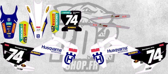 kit deco - perso - tc - fc - te - fe - hva - mx1 - mx2 - graphics - motocross -