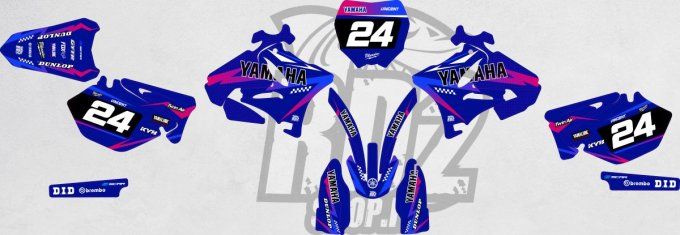 kit - deco - perso - yz125 - yz250 - yamaha - rose - violet - bleu - 2021 - 2020 - 2019 - 2018 - 201
