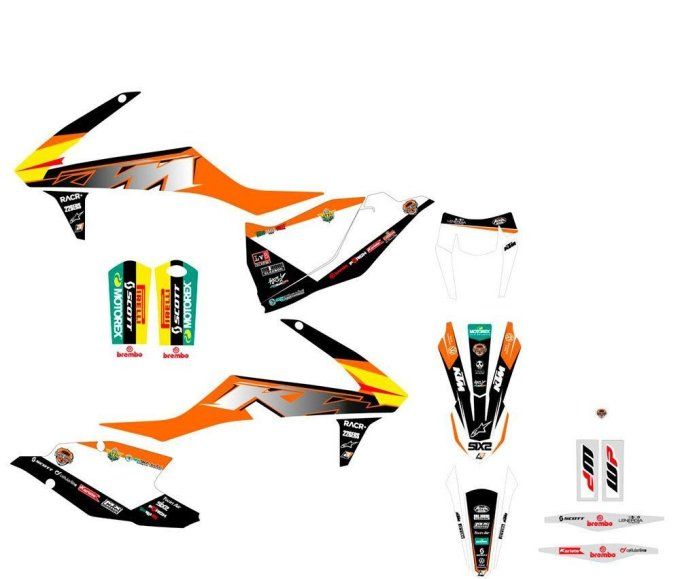 kit deco - promo - exc - ktm - 2017 - 2018 - 2019 -