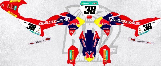 kit deco - redbull - 65 - gasgas - 65mc - mc 50 - mc 85 - 2024 - 2025 - 2026 -