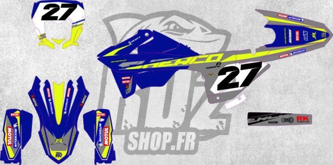 kit deco - stickers - factory -Sherco 250-300-350 -SE-R -SEF-R -2025-2026-