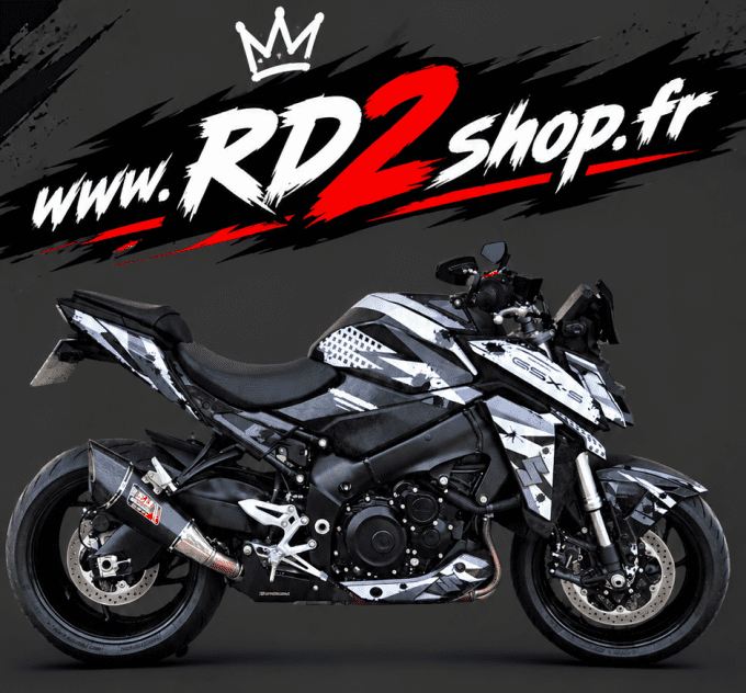 kit deco - suzuki - gsxs- 950 - 1000 - 800- gsx950s - autocollant - gris- stickers - graphics -