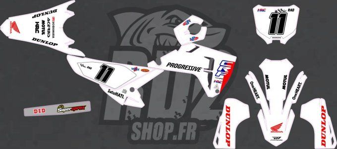 kit deco - usa - progressive - honda - lawrence -CRF 450 -2025 - CRF 250 -2026 - 2027 -