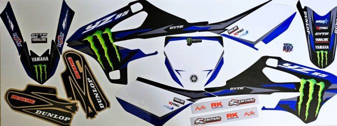 kit - deco -yamaha - yz - 85 - 2022 - 2023 - 2024 - 2025 - monster - team - usa -