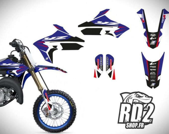 kit deco - yamaha - yz65 - yz - 65 - graphics - stickers - graphics - dream4 -2019 - 2020 - 2021 - 2