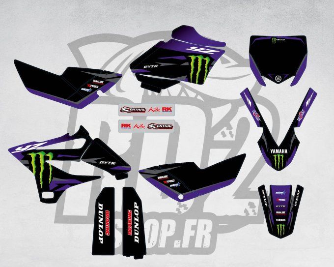 kit deco - yamaha - yz85 - monster - yz - 85 - 2021 - 2020 - 2019 - 2018 - 2017 - 2016 - 2015 -