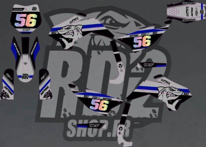 kit deco - YCF - bigy -  pilot 125 - 150  - 190 - rd2 - 2018-2023 -