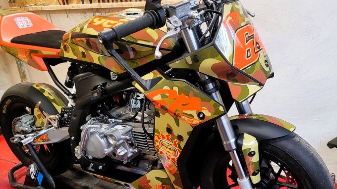 kit deco ycf - gp - 107 - 157 - 187 - graphics -  camouflage -