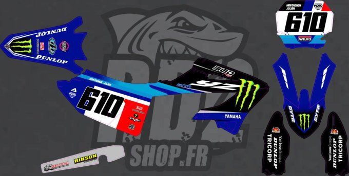 kit deco - yz - yamaha - france - monster - 125 - 250 - 2027 - 2026 - 2025 - 2024 - 2023 -2022 -