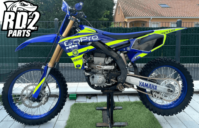 Kit deco yzf gopro - graphics yzf 250 gopro - kit deoc yzf 250 jaune fluo -