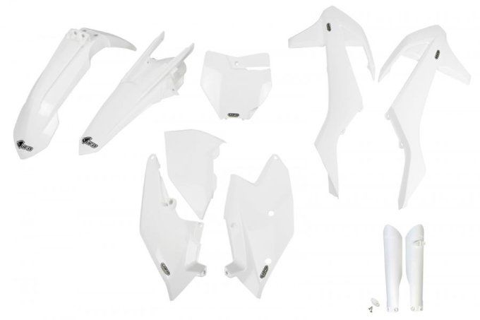 kit plastique blanc sx 125 2016 - kit plastique sx 125 2017 - kit plastique blanc sx 125 2028 - kit