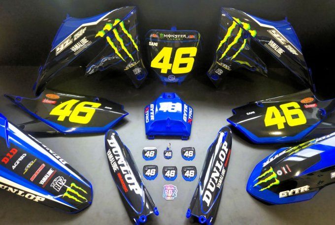 kit - plastique - deco - perso -monster -yzf- 250 - 450 - deegan - 2019 - 2020 - 2021 - 2022 - 2023 