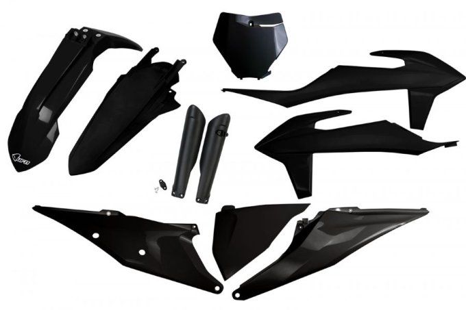 kit plastique noir - sx 125 2022 - kit plastique  noir -sx -250  2021- kit plastique noir - sxf -350