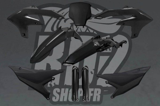 kit plastique - noir - yamaha - yzf - 450 - 250 - 2026 - 2027 - bleu - plastic - kit -