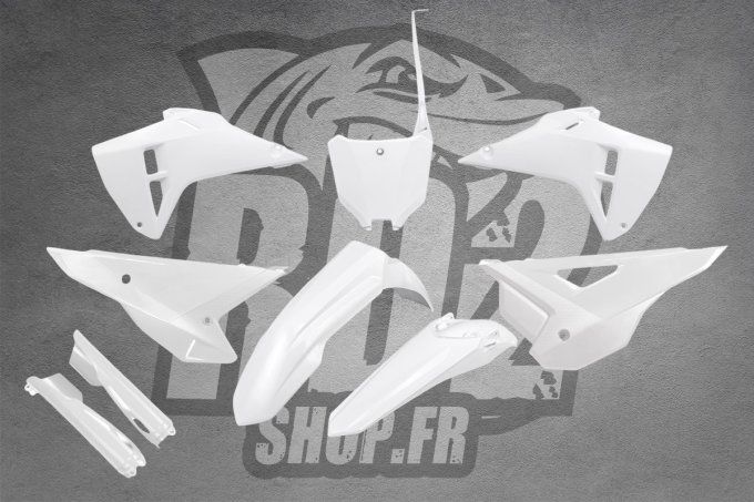 Kit  - Plastique -  Restyling - Honda - CRF - 250 - 450 -  R - 2021-2023 - 2024 - blanc - Look 2025 