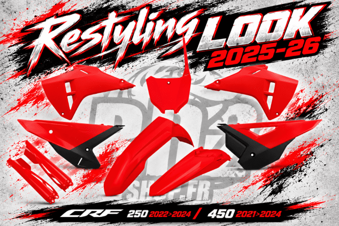 kit-plastique-restyling-honda-crf-250-450-r-2021-2023-2024-rouge-look-2025-plastic-kit - restyled