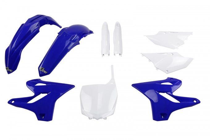 kit plastique  - yamaha - yz 125 - yz 250 - 2019 - 2020 - 2021 - 208 - 2017 - 2016 - 2015 -BLANC - b