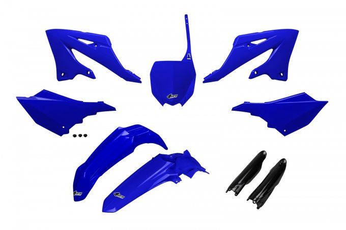 kit plastique - yamaha - yz 125 - yz 250 - bleu - origine -2022 - 2023 - 2024 -2025 - 2026 -2027- uf