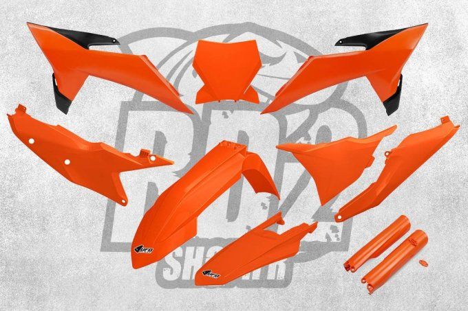 PACK Kit déco avec Kit plastiques KTM EXC / EXCF - 2026 à 2027- ou SX / SXF 2025 à 2027 - 