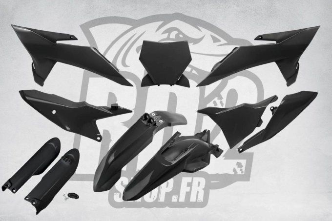 kit plastiques - 85sx - 85 - sx - ktm - 2025 - 2026 - 2027 - noir - black - plastic - kit -