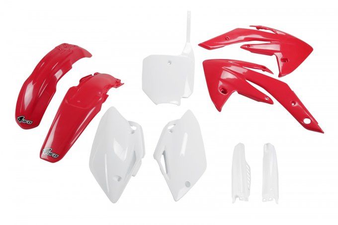 kit-plastiques-crf-150-crf150-honda-rouge - blanc- 2022 - 2021- 2020-2023-2024-2025-2026,