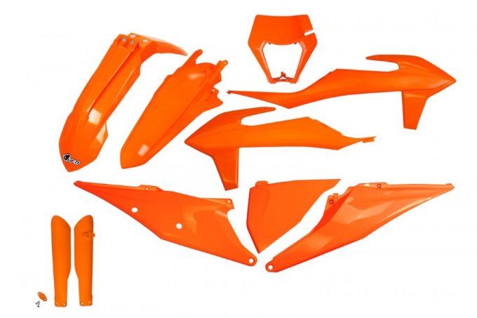 Kit plastiques Complet KTM EXC - EXCF  125 >450 - 2020 >2023 -