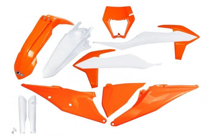 Kit plastiques Complet KTM EXC - EXCF  125 >450 - 2020 >2023 -