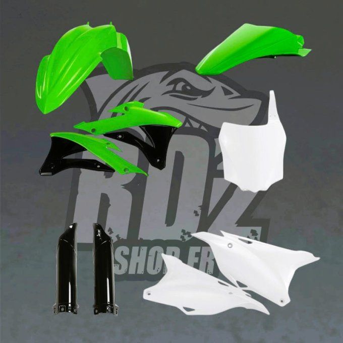 kit plastiques - origine - kx - 85 - kx85 - kawasaki - 2021 - 2020 - 2019  2018 - 2017 - 2016 -