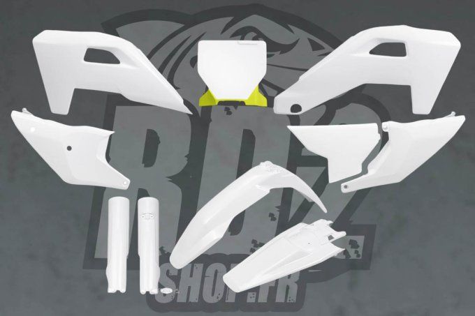 kit - plastiques -plastic - hva - tc - fc - 2025 - 2026 - 2027-blanc - 125 - 250 - 300 -350 - 450 -
