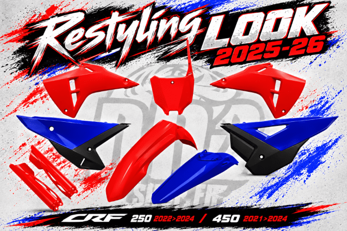 kit plastiques-restyling-restyled-crf-honda-2022-2023-2024-bleu-rouge