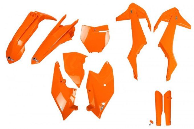PACK Kit déco avec Kit plastiques KTM EXC / EXCF / TPI 2017 à 2019 - OU SX / SXF 2016 à 2018 - Copie