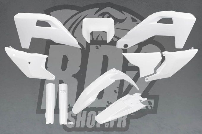 kit plastiques - te - fe - husqvarna - enduro - 2026 - 2027 -heritage - hva - blanc - rd2