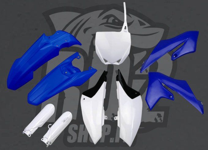 kit plastiques - yz 65 - yz65 - yamaha - blanc - bleu - 2027 - 2026 - 2025 - 2023 - 2024 - 2022 - 20