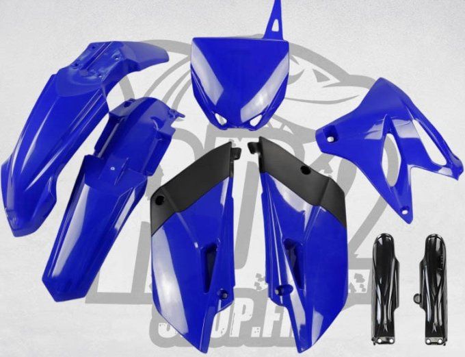kit plastiques - yz85 - yz - 85 - origine style-  2019 - 2020 - 2021 - bleu - noir - plastic-kit-oem