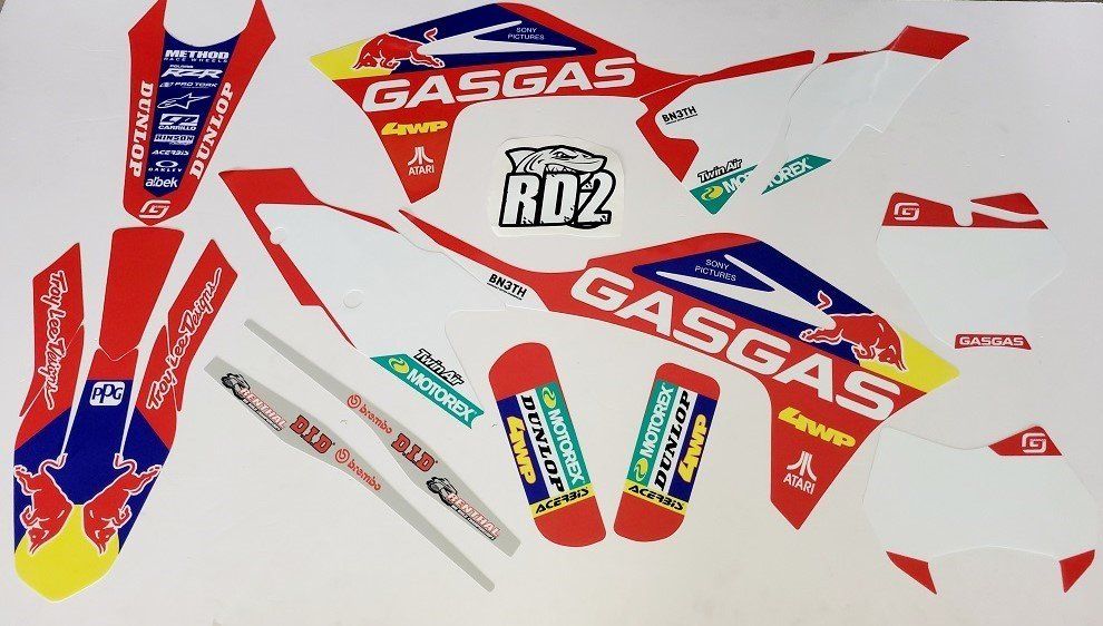 Kit Déco GASGAS MC / MC-F / EC / EC-F ( 2021 / 2022 / 2023 )  - 