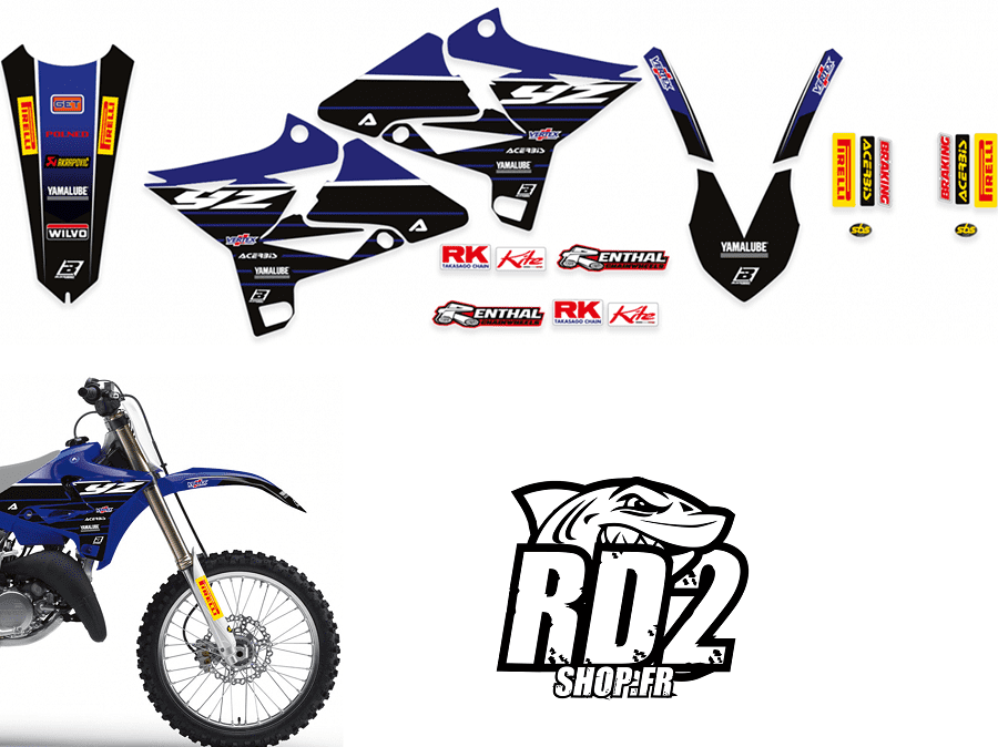 Kit Déco Yamaha ( Replica 4T UFO ) YZ 125 / 250 