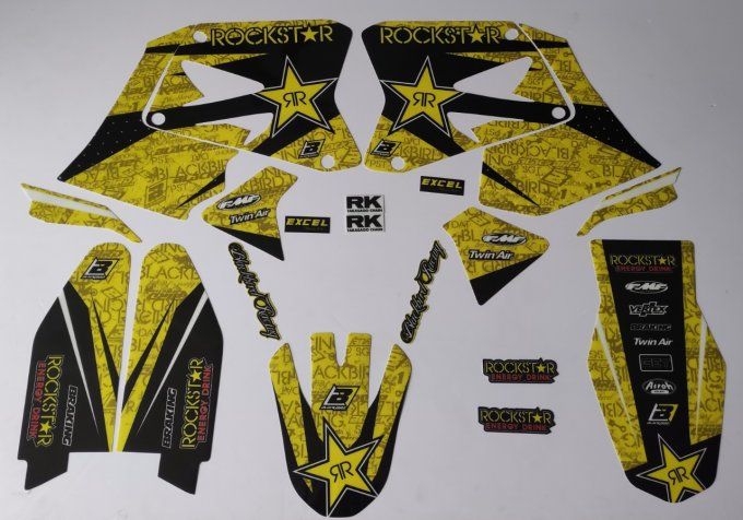 kit deco - rm 125 - rm 250 - suzuki - rockstar - rd2shop 