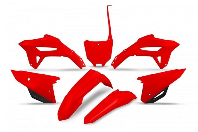 KIT plastique crf 250 2023 rouge - KIT plastique crf 250 2024 - KIT plastique crf 250 2022 - KIT pla