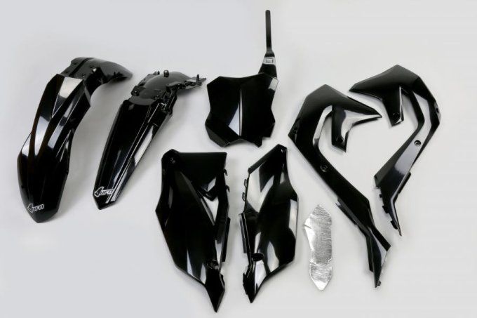 kit plastique ufo noir , kit plastique kawasaki , kit plastique kxf , kit plastique 250 , kit plasti